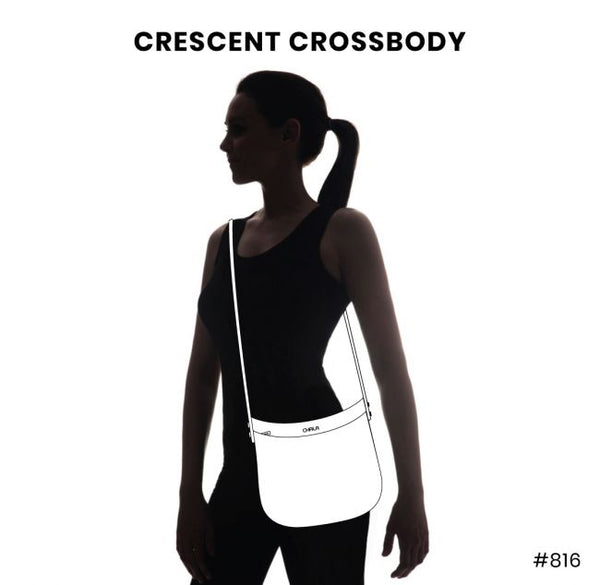 Chala Crescent Crossbody - Paw Print