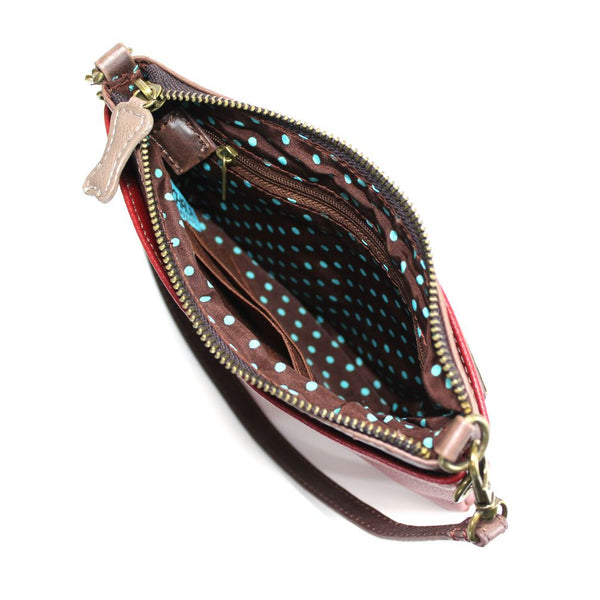 Chala Mini Crossbody - Dog Paw - Gray