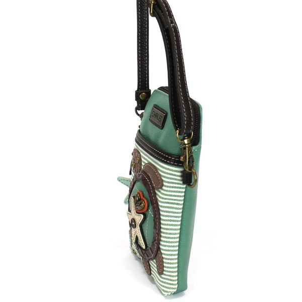 Chala Cell Phone Xbody - Sea Turtle Stripe