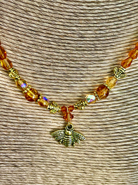 Bee Charm Necklace