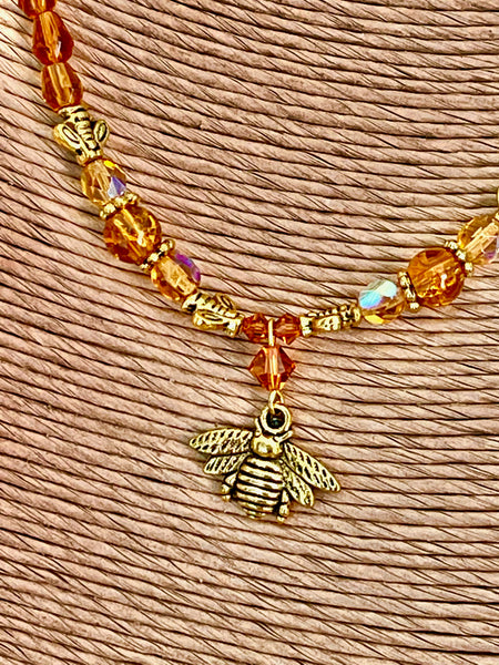 Bee Charm Necklace