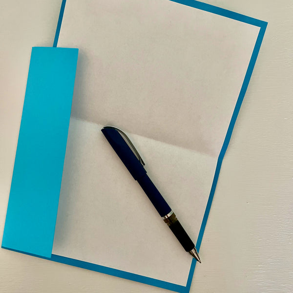 Beach Fishing with My Best Friend - Watercolor Note Cards