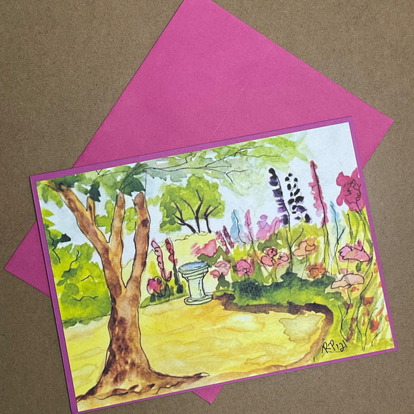 My Country Garden - Watercolor Note Cards
