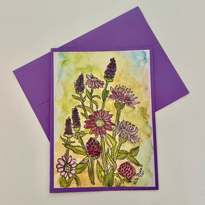 Spring Bouquet - Note Card