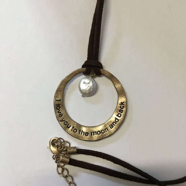 Necklace - Love You to the Moon & Back