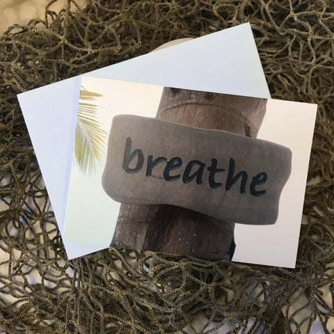Breathe Note Card