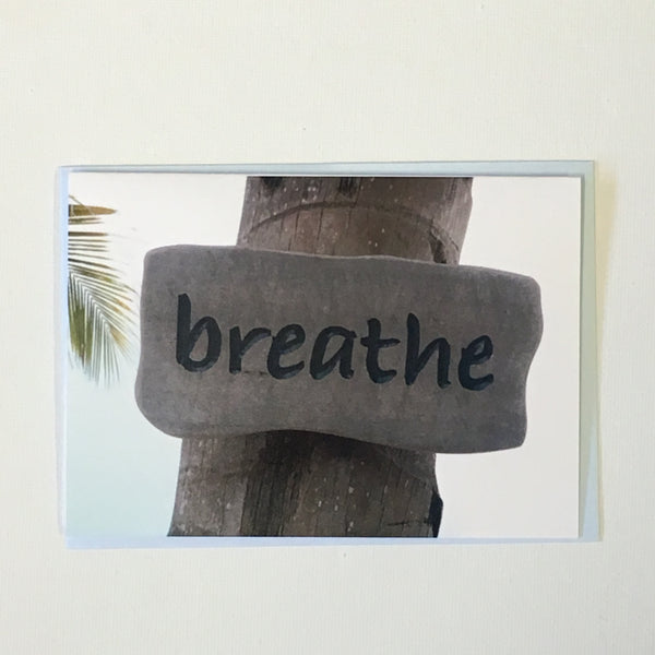 Breathe Note Card