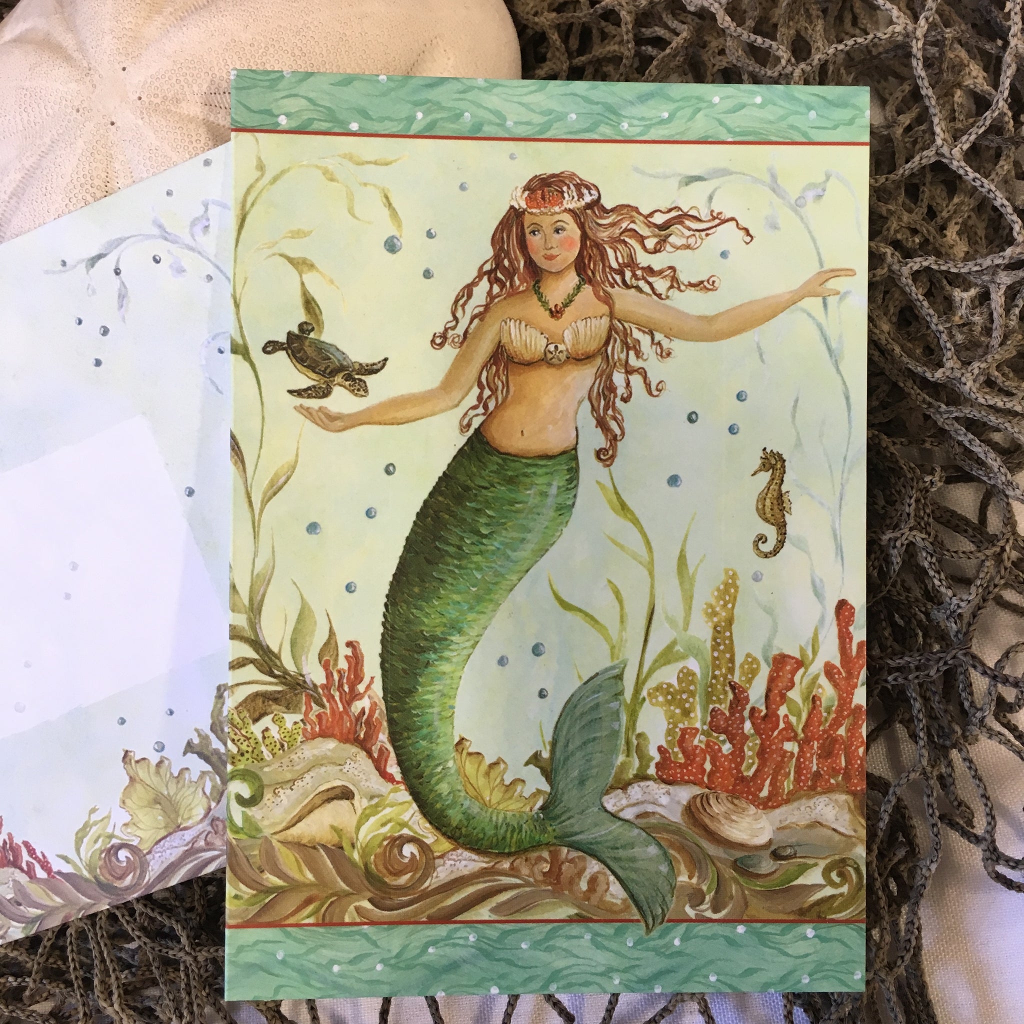Mermaid Note Card