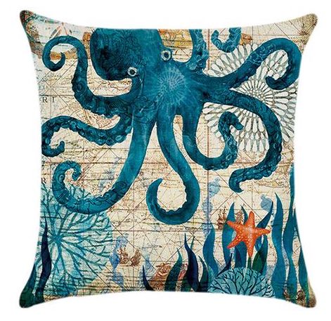 Pillow Covers - Octopus