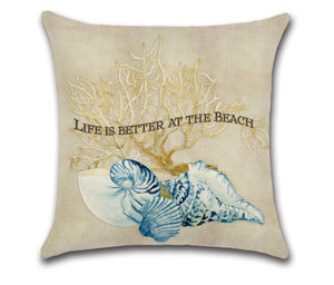 Pillow Covers - Life Is Better At The Beach