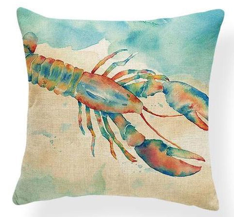 Pillow Covers - Lobster